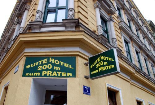 Suite Hotel 200M Zum Prater Вена Экстерьер фото